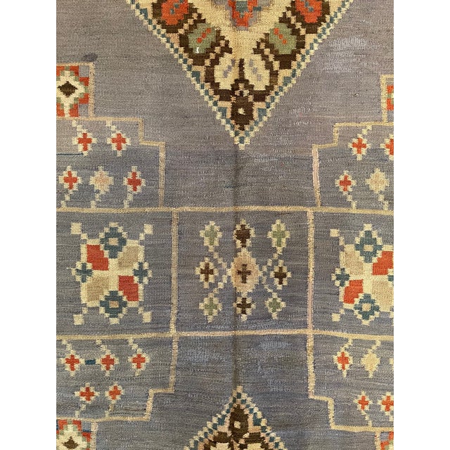 Antique Kilim Geometric Design Rug 10' X 6'1'' For Sale - Image 4 of 4