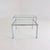 Late 20th Century Mid-Century Modern Italian Bauhaus Coffee Tables in Chrome and Thick Glass, 1980s, Set of 2 For Sale - Image 5 of 18