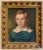Portraiture Young Dutch Man in a Green Shirt Oil on Panel, 19th-Century Holland For Sale - Image 3 of 12