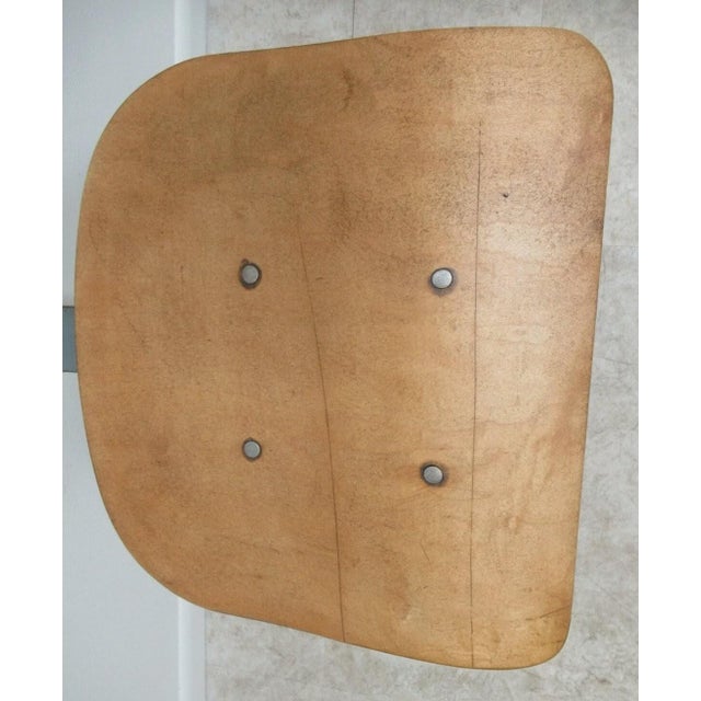 Vintage Bevco Industrial Counter Swivel Bar Drafting Stool Chair Toledo Style For Sale In Philadelphia - Image 6 of 12