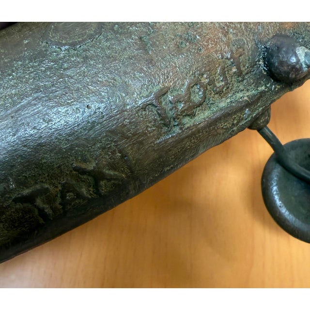 Circa 1989 Stephen Maxon "Taxi Trout", Signed + Titled For Sale - Image 4 of 12