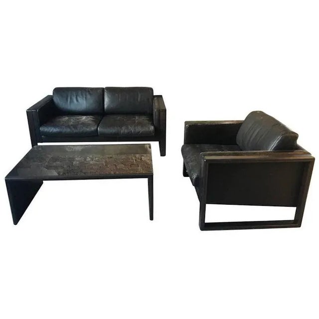 Cubic Livingroom Set by Walter Knoll for Walter Knoll / Wilhelm Knoll, 1970s, Set of 3 For Sale - Image 11 of 11