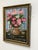 Design Plus Gallery presents a Vintage Floral Oil on Canvas by Unknown Artist. This vintage still life depicts a full...