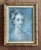 Vintage Original Portrait of Woman on Canvas For Sale - Image 9 of 12