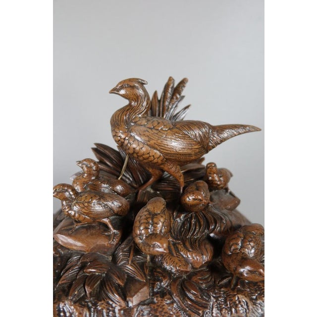 Vintage Liquor Cellar in Walnut For Sale - Image 6 of 14