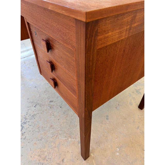 Teak Desk from Domino Møbler, 1960s For Sale - Image 9 of 11