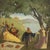 Italian painting dated 1945. Work oil on masonite depicting a particular view with characters Celebration of Spring of...