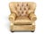 1980s Ralph Lauren Style Leather Writer's Chair Wingback a-Pair For Sale - Image 10 of 18
