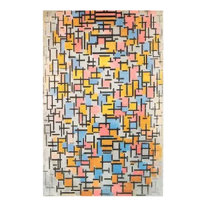 1991 After Piet Mondrian "Composition (1916)", Full-Color Parisian Print