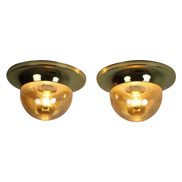 Brass Austria Wall Lamps, 1950s, Set of 2 For Sale - Image 13 of 13