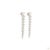 1.61 Carat Round Brilliant Cut Diamond Gold Earrings, Pair For Sale - Image 9 of 9