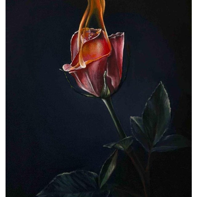 Contemporary Svetoslav Stoyanov, Rising, 2023, Oil Painting on Canvas For Sale - Image 3 of 6