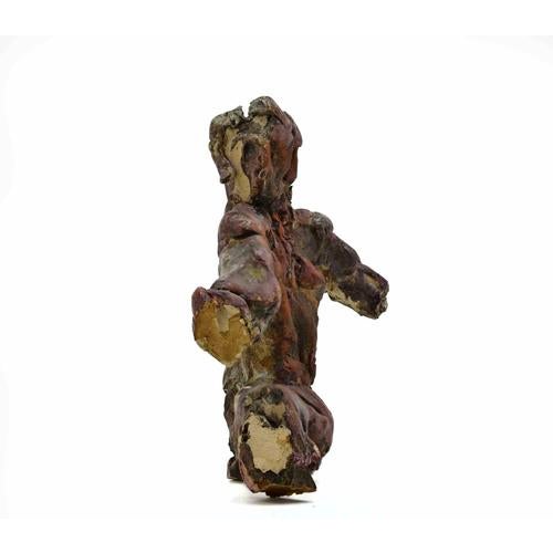 Painted terracotta sculpture realized by sirio pellegrini in 1960s. Good condition. Sirio pellegrini, born in rome on...