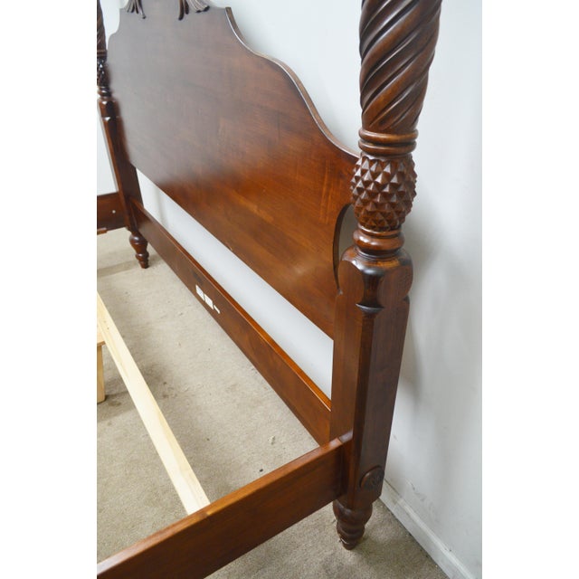 Ethan Allen King Bed For Sale - Image 9 of 10