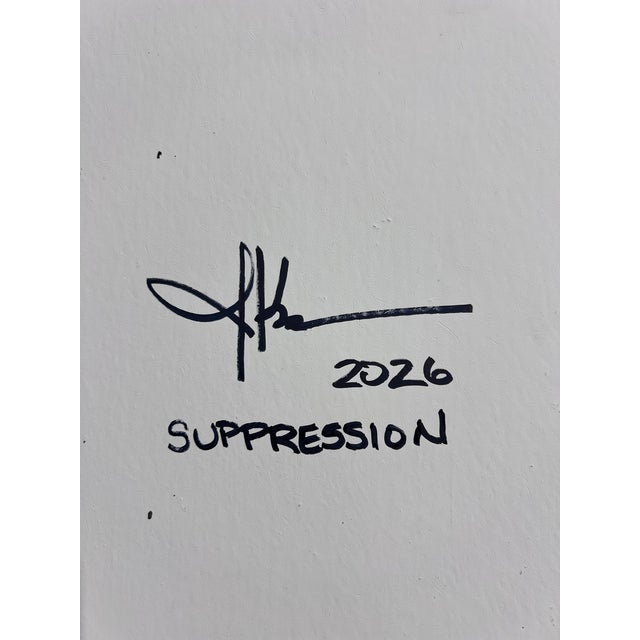 Suppression - Original Abstract Painting by J. Kent Martin For Sale - Image 11 of 11
