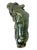 Gemstone Monumental Chinese Carved Green Nephrite Jade Tiger, Circa 1970s For Sale - Image 7 of 12