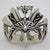 Italian Vintage Italian Handmade Genuine Silver Venetian Carnival Mask Figurine Miniature For Sale - Image 3 of 10