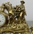 Metal Vintage French Ornate Quartz Mantel Clock with Horse Figure For Sale - Image 7 of 16