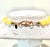 Yellow Jade Beaded Necklace With Gold Tone Clasp Design by Matthew Izzo For Sale - Image 4 of 4