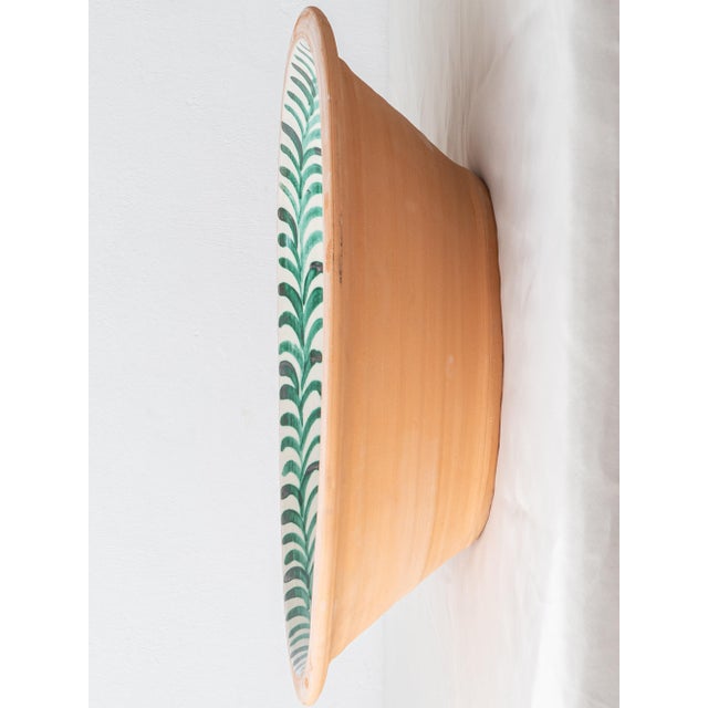 Spanish Revival Hand-Painted Ceramic Wall Bowl by Fajalauza Lebrillo for Granada Pottery, 2010s For Sale - Image 6 of 14