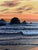 Golden Pacific Sunset Original Painting by Steve Schaaf For Sale - Image 4 of 8