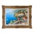 "Amalfi Coast" Oil Painting by De Costa For Sale