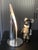 Goffredo Reggiani Vintage Chrome Flame Lamp in the style of Goffredo Reggiani, 1970s For Sale - Image 4 of 18