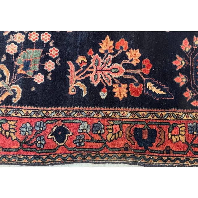 1930s Antique Sarouk Mohajeran, 3'4" X 5' For Sale - Image 5 of 7