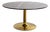 Scandinavian Marble and Brass Table by Börje Johanson, 1960s For Sale