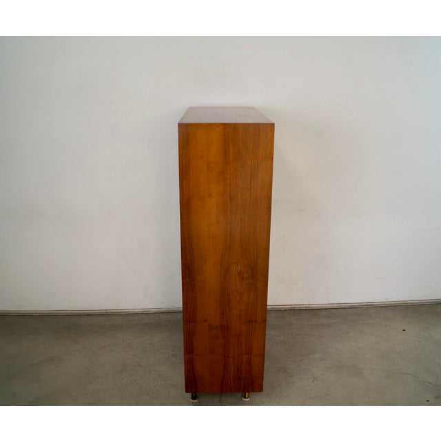 Wood 1960’s Mid-Century Modern Walnut Cabinet / Hutch For Sale - Image 7 of 12