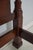 Brown Henkel Harris Mahogany Model 172 Queen Size Poster Bed For Sale - Image 8 of 12
