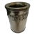 Late 20th Century Grape Casted Pewter Wine Bottle Cooler, Set of Three For Sale