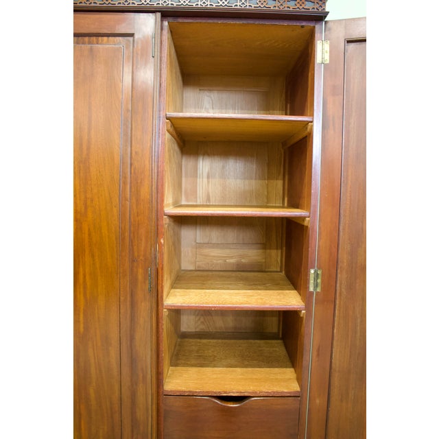 Georgian Revival Wardrobe from Maple and Co, 1920s For Sale - Image 12 of 14