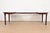 Wood Michael Taylor for Baker Far East Collection Walnut Extension Dining Table, Newly Refinished For Sale - Image 7 of 13