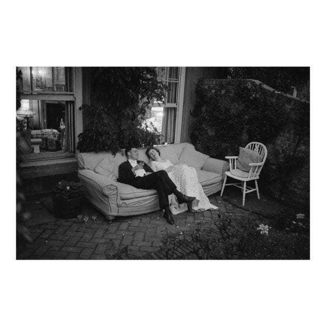 Couple At Party, Silver Gelatin Fibre Print, 1955 For Sale