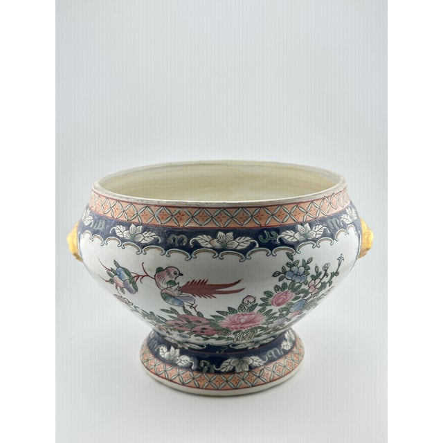 Ceramic Chinese Jardiniere For Sale - Image 7 of 10