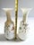 Matching Pair of Antique Bristol Glass Vases With Hand Painted Flowers & Butterflies For Sale - Image 17 of 17