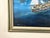 Textile “Barque Archibald Russell 1905” Oil on Canvas Painting by John Richard Perry Me 1984 Signed Lower Right For Sale - Image 7 of 10