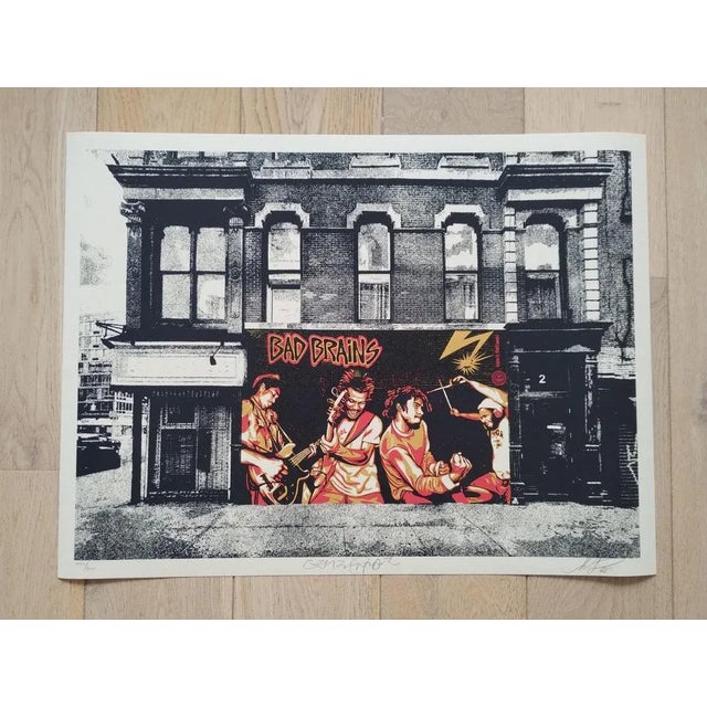 Shepard Fairey (Obey Giant), Bad Brains Bowery and Bleecker, 2025, Screenprint For Sale - Image 9 of 10