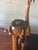 Early 1900s Walnut Queen Anne Bench With Claw and Ball Feet For Sale In Miami - Image 6 of 8
