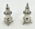 Traditional Fine Quality Antique American Sterling Silver Salt & Pepper Shakers by Redlich Company New York For Sale - Image 3 of 12