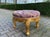 1990s 1990s French Louis XVI Gold Beech Purple Bench - 1 Pc For Sale - Image 5 of 10