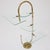 Vintage Art Nouveau Metal and Glass Patisserie Display Stand, 1930s For Sale - Image 17 of 18