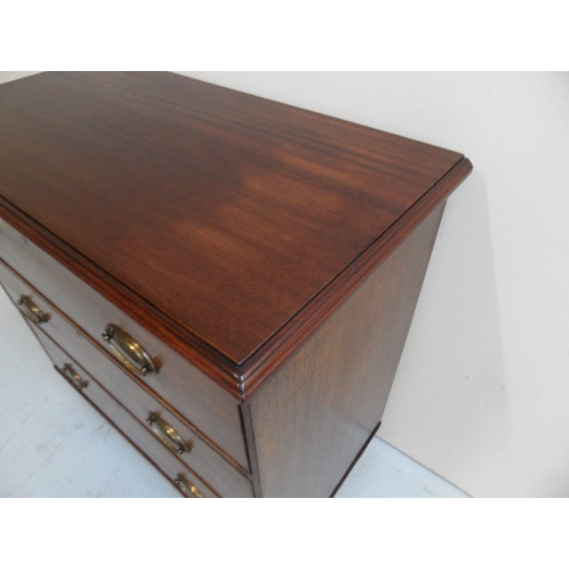 Antique Mahogany Chest of Drawers For Sale - Image 5 of 18