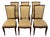 Vintage Art Deco Dining Chairs, France, 1930, Set of 8 For Sale