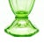 Polish Art Deco Uranium Vase from Zawiercie Glassworks, 1930s For Sale - Image 9 of 11