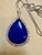 75 Carat Lapis & 9.5 ct Diamond Pendant Necklace 14 Karat White Gold + Chain For Sale - Image 18 of 18