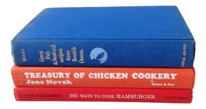 Vintage Collection of Cookbooks - Set of 3
