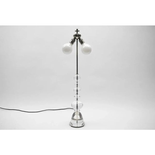 German Acrylic Table Lamp by Ingo Maurer, 1960s For Sale - Image 11 of 11