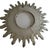 1950s Vintage French Giltwood Sunburst Wall Mirror, 1950s For Sale - Image 5 of 11